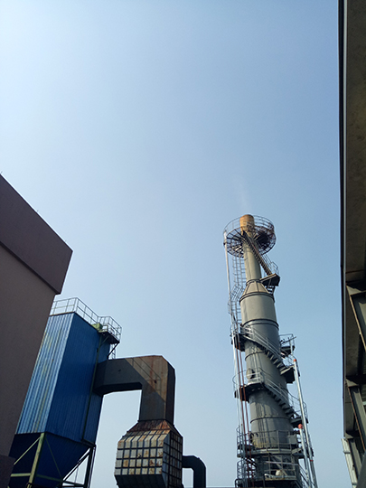 導(dǎo)熱油鍋爐煙氣超低排放改造和消白煙工程